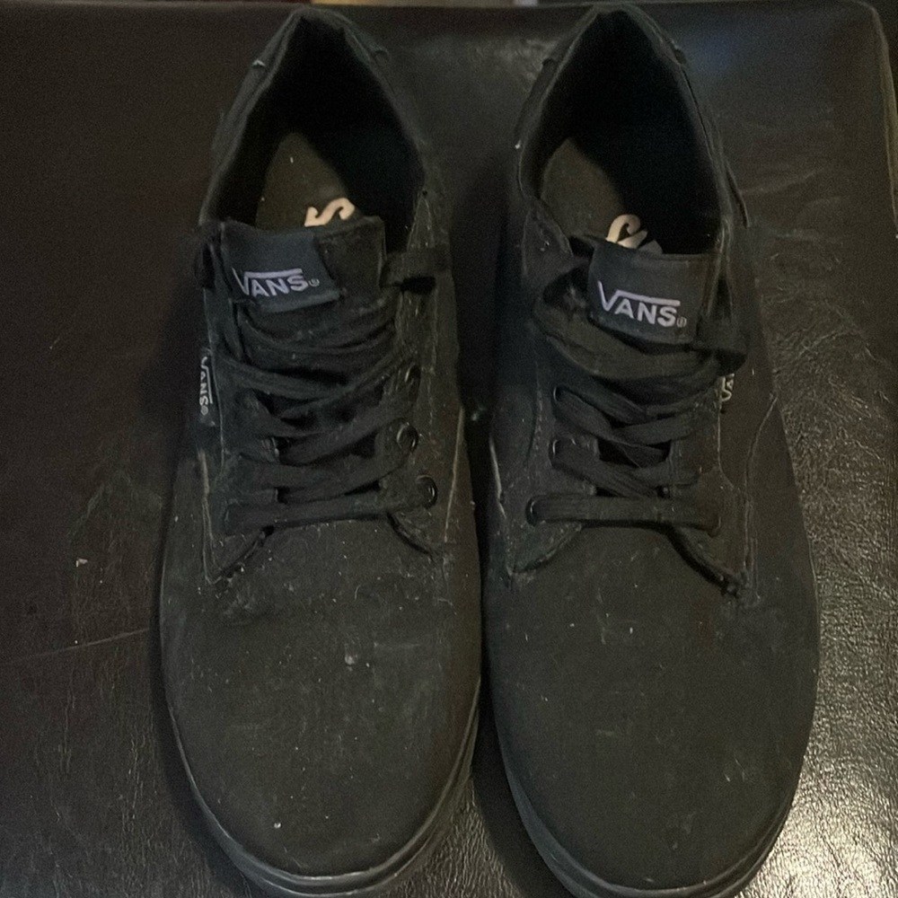 Vans Women’s Canvas Sneakers - Black